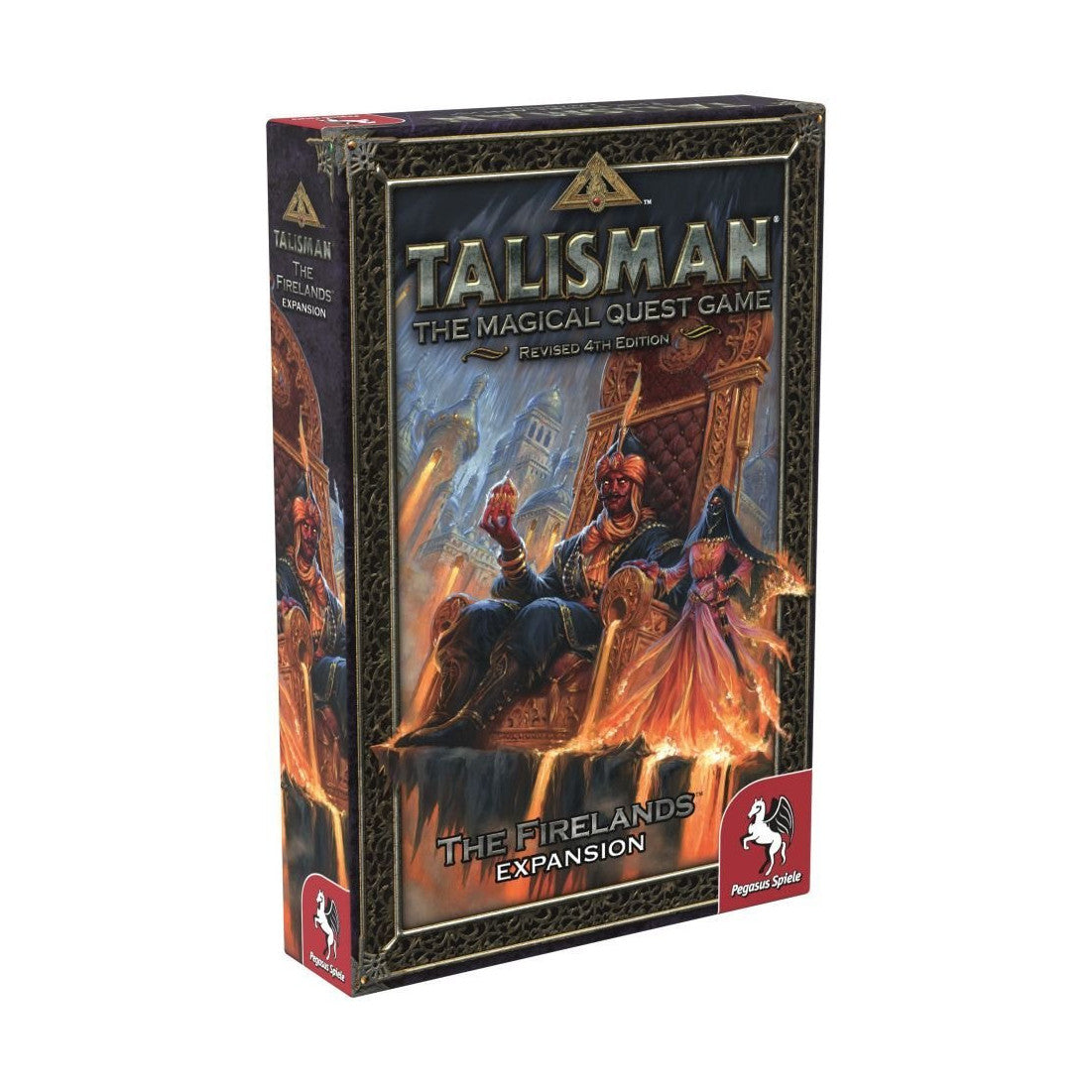 Talisman (Revised 4th Edition): The Firelands Expansion Board Game Pegasus Spiele