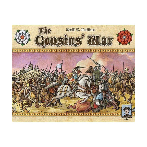 The Cousins' War (Second Edition) Board Game Suprised Stare Games