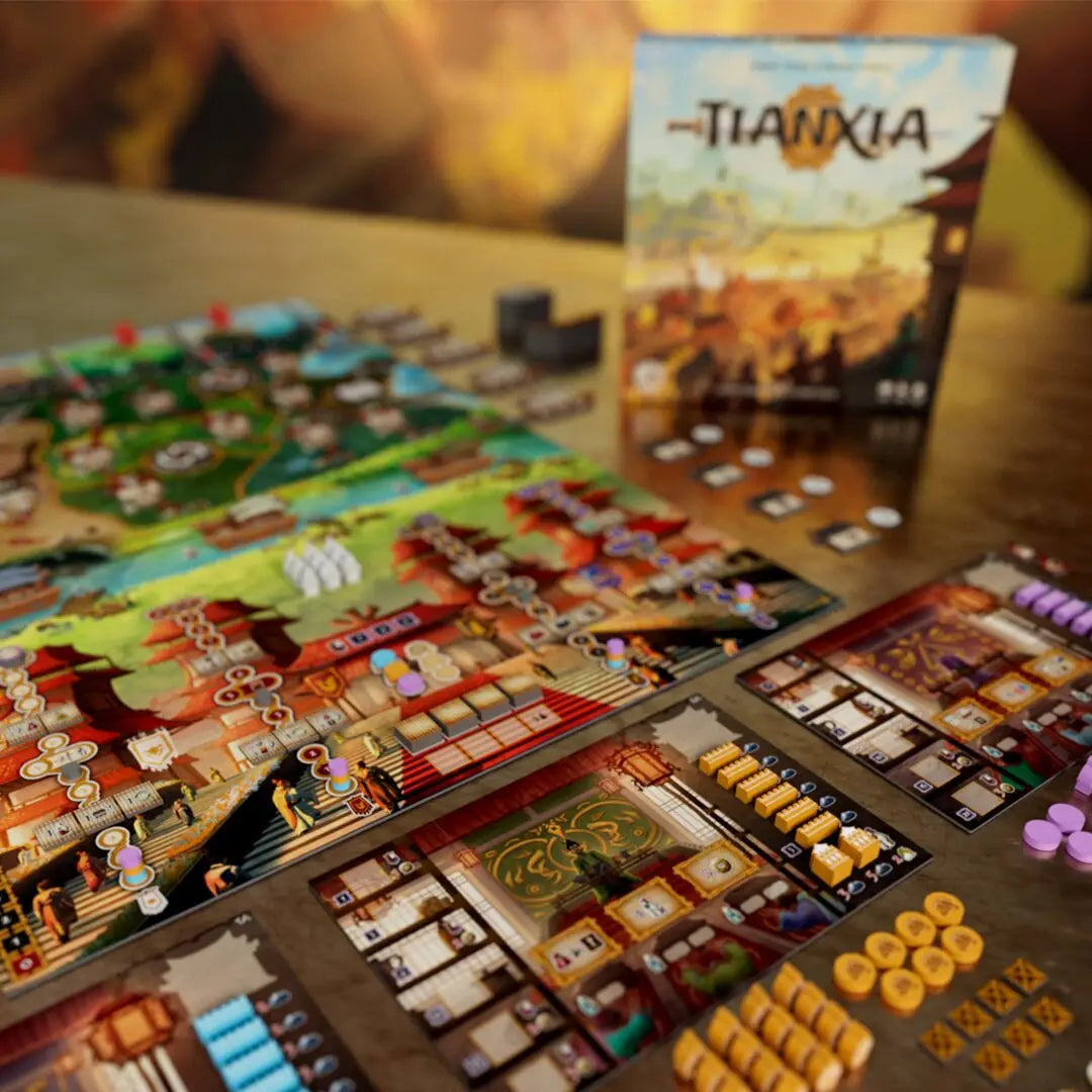 Tianxia Board Game Board and Dice