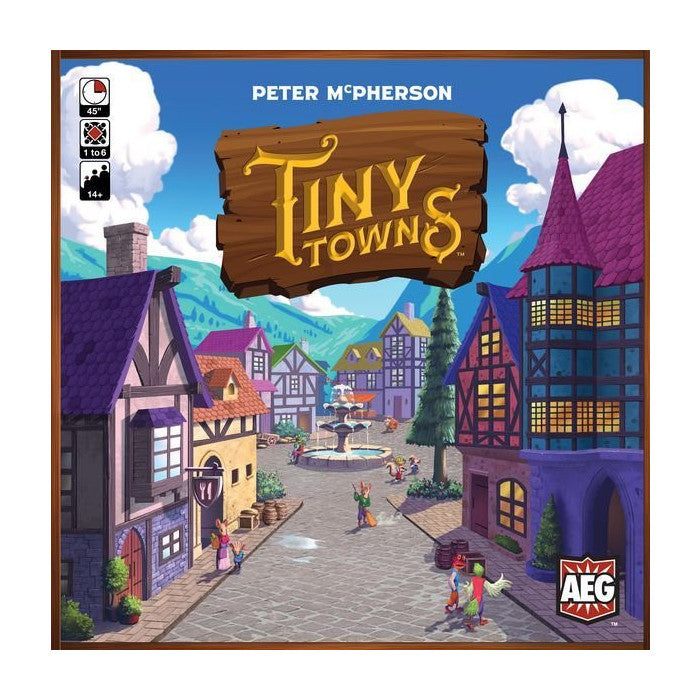 Tiny Towns Board Game Alderac Entertainment Group