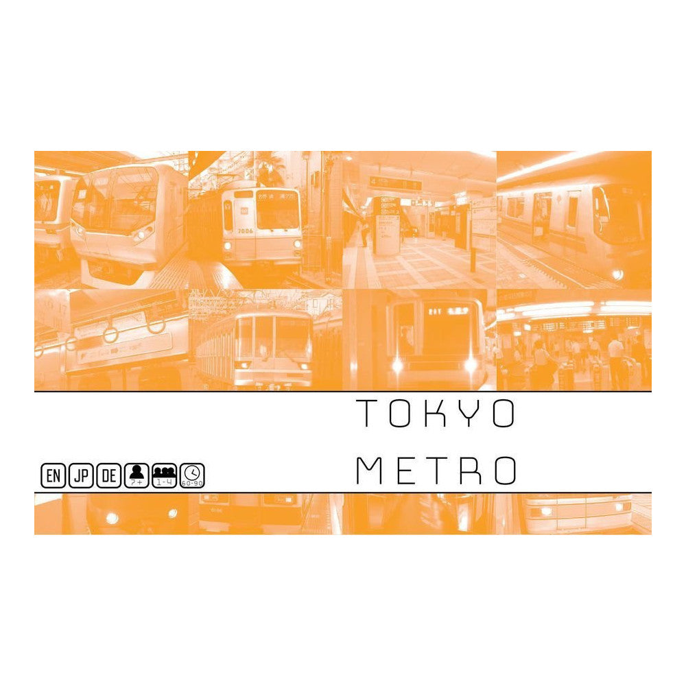 Tokyo Metro Board Game Jordan Draper Games