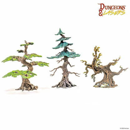 Dungeons and Lasers Trees Pack Terrain Archon Studio