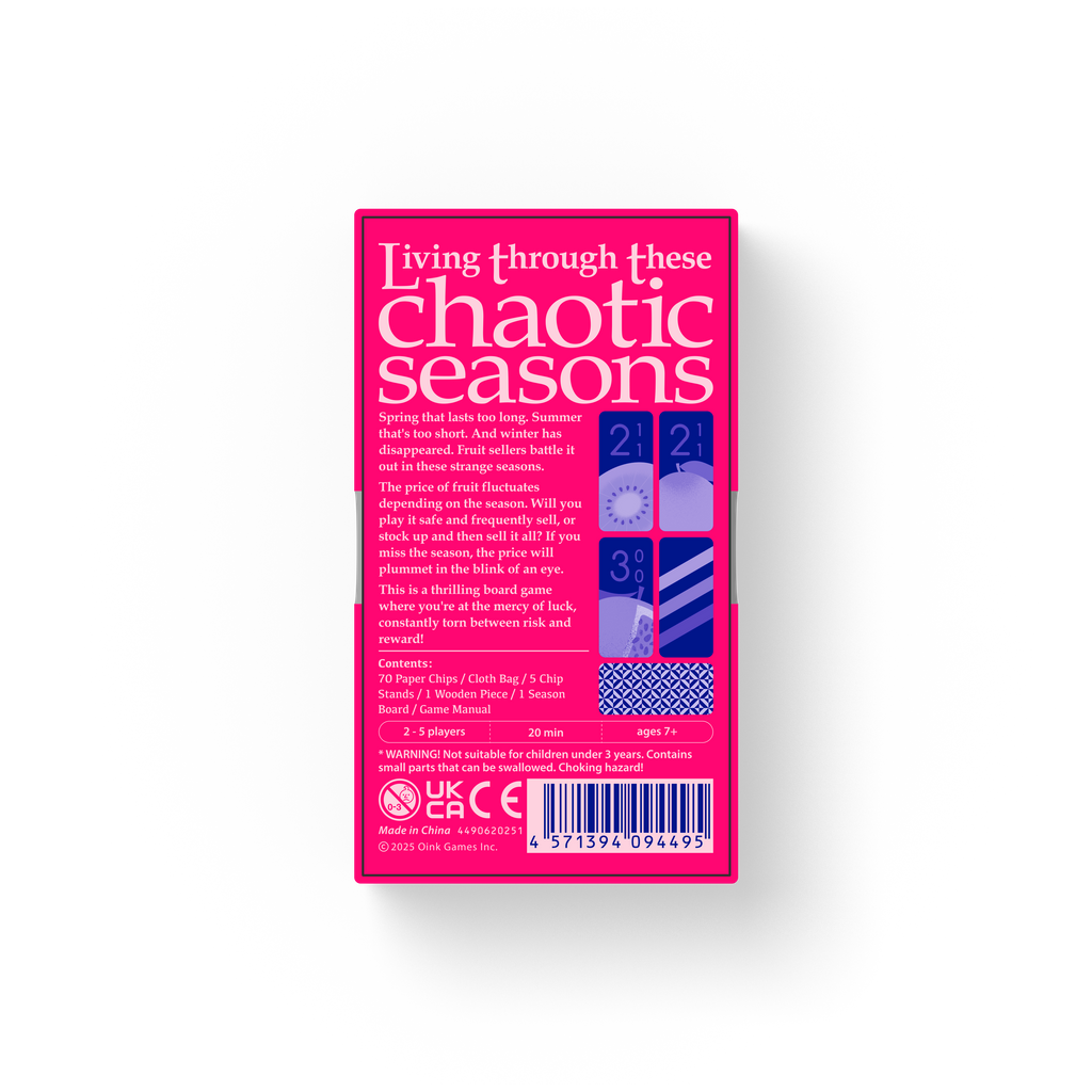 Tropichaos Board Game Oink Games