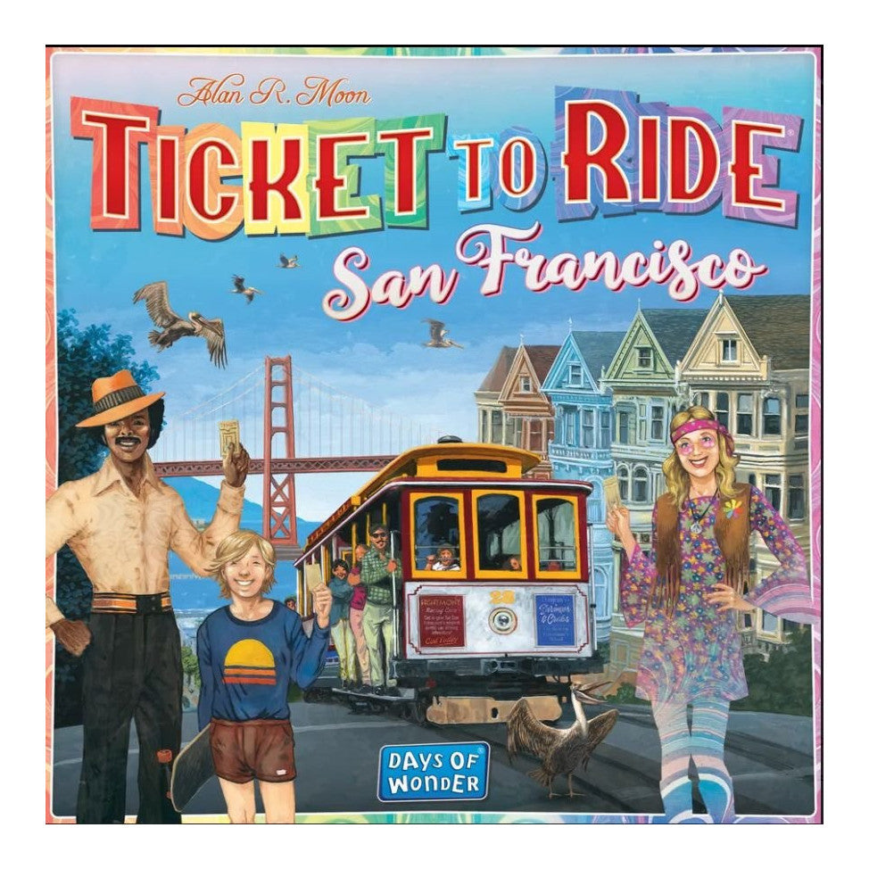 Ticket To Ride: San Francisco Board Game Days of Wonders