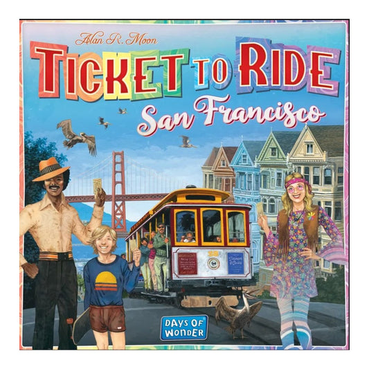 Ticket To Ride: San Francisco Board Game Days of Wonders