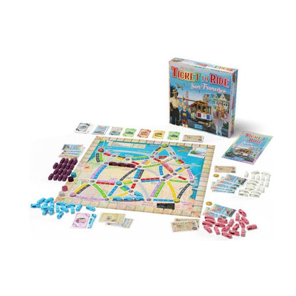 Ticket To Ride: San Francisco Board Game Days of Wonders
