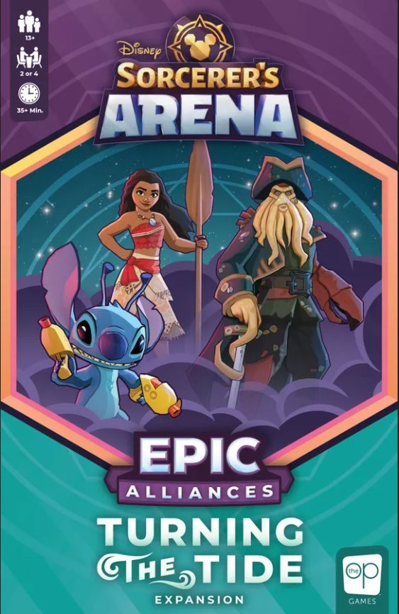 Disney Sorcerer's Arena: Epic Alliances Turning the Tide Expansion Board Game The Op