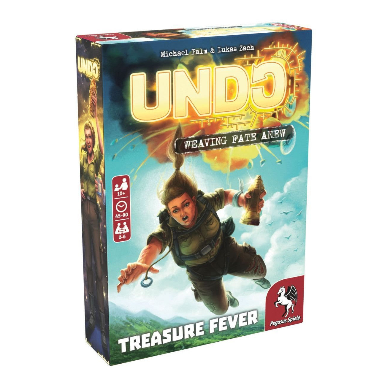 UNDO: Treasure Fever Card Game Pegasus Spiele