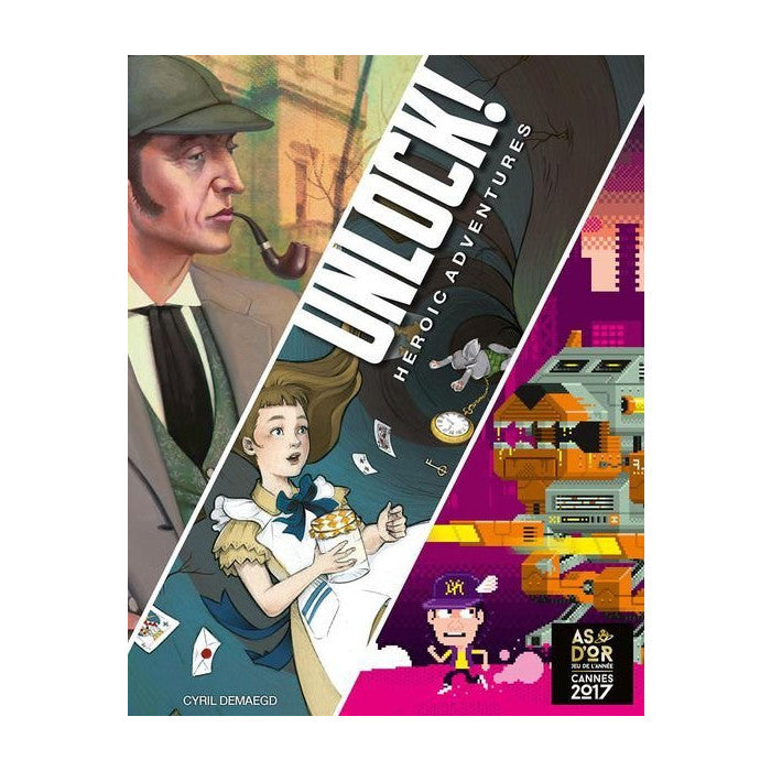 Unlock: Heroic Adventures Board Game Space Cowboys