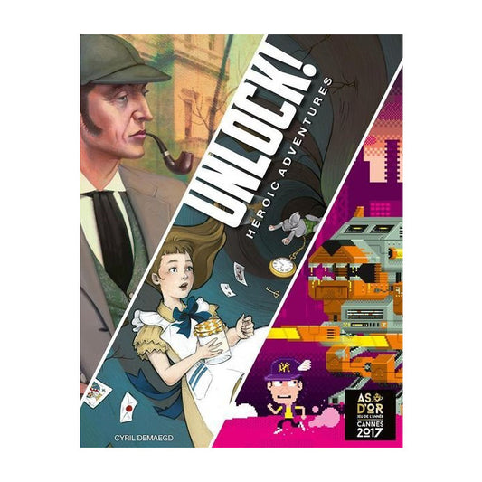 Unlock: Heroic Adventures Board Game Space Cowboys