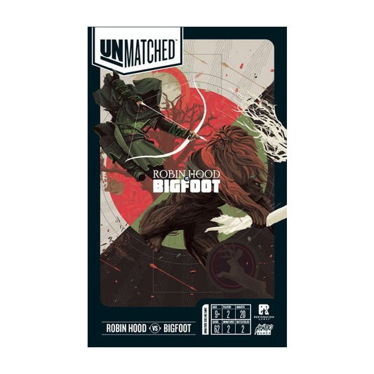 Unmatched: Robin Hood vs Bigfoot Board Game Restoration Games