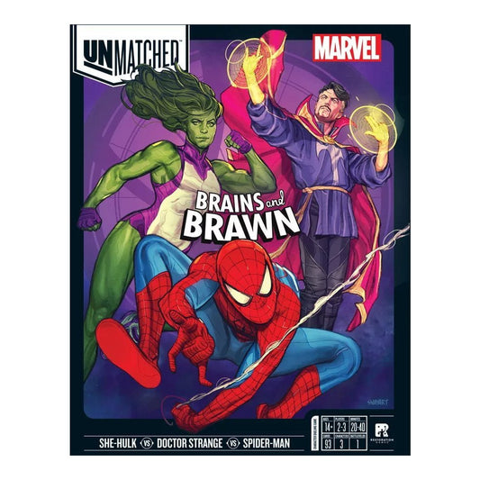 Unmatched Marvel: Brains and Brawn Board Game Restoration Games