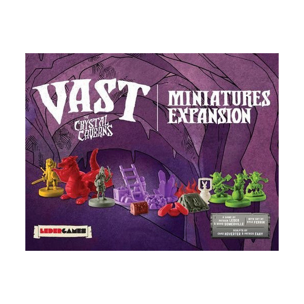 Vast: The Crystal Caverns Miniatures Board Game Leder Games