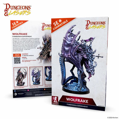 Dungeons and Lasers Deuslair: Wolfrake Miniatures Archon Studio