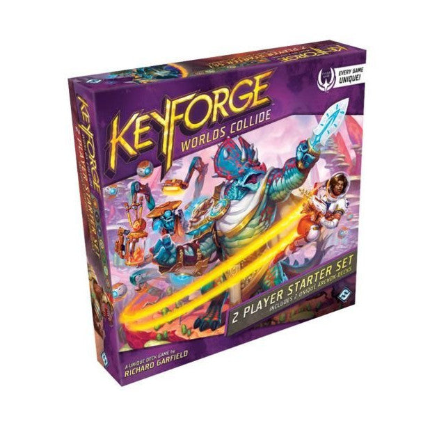 KeyForge: Worlds Collide - Starter Set Board Game Fantasy Flight Games
