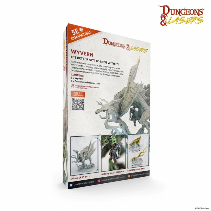 Dungeons and Lasers Wyvern Miniatures Archon Studio