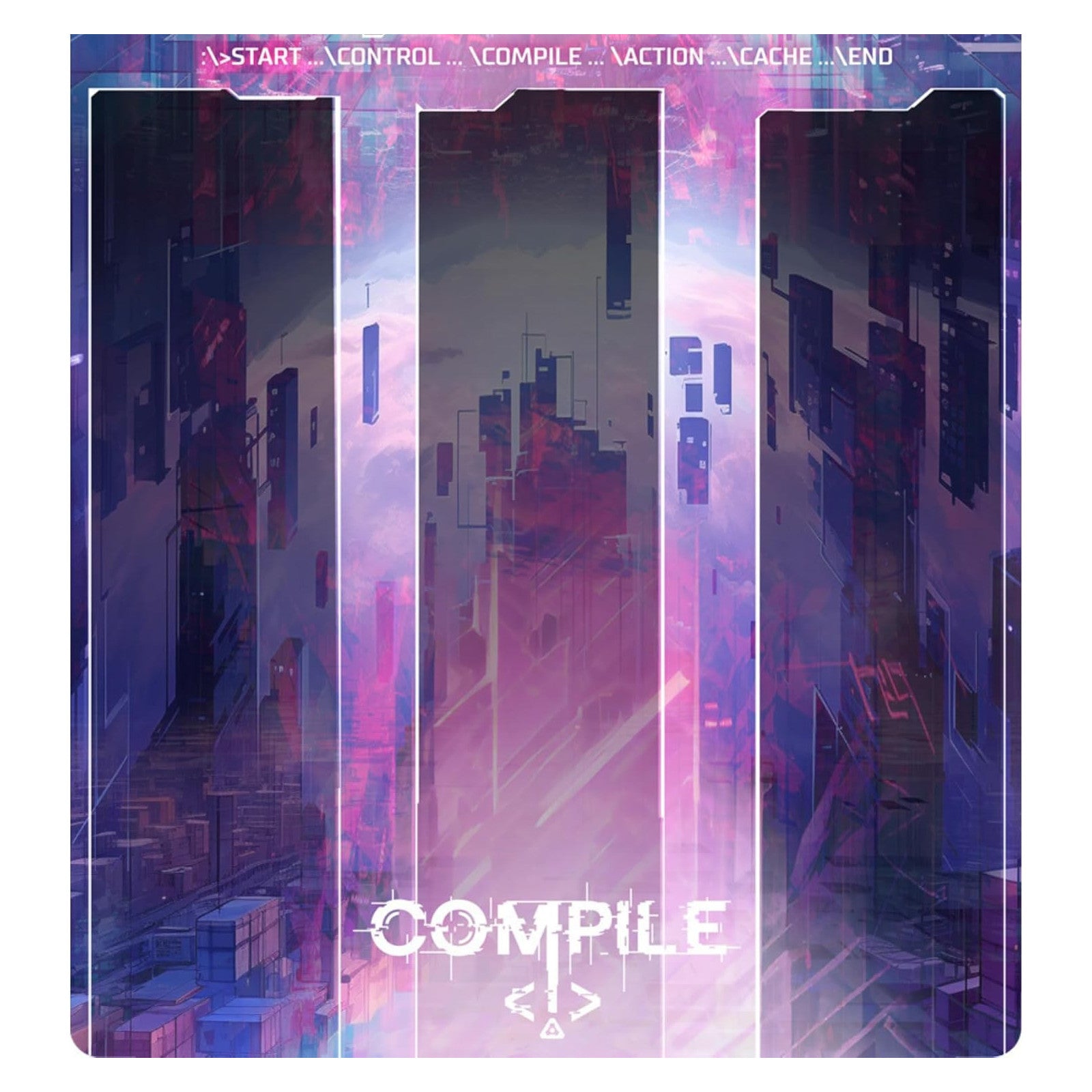 Compile Card Compile Card Game Playmat | Buy Online – Meeples Corner