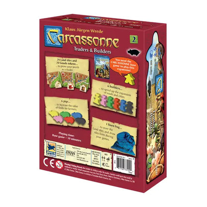 Carcassonne: Traders and Builders (Expansion 2) Board Game Hans im Glück