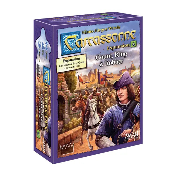 Carcassonne: Count, King and Robber (Expansion 6) Board Game Hans im Glück