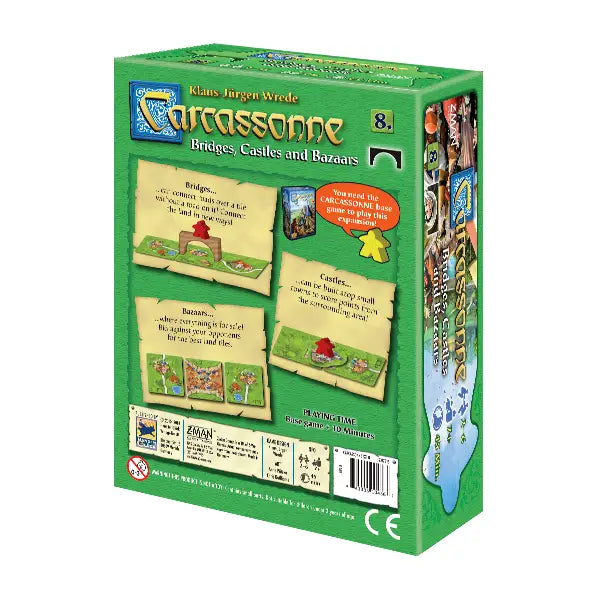 Carcassonne: Bridges, Castles and Bazaars (Expansion 8) Board Game Hans im Glück