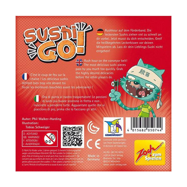 Sushi Go Board Game Zoch Verlag