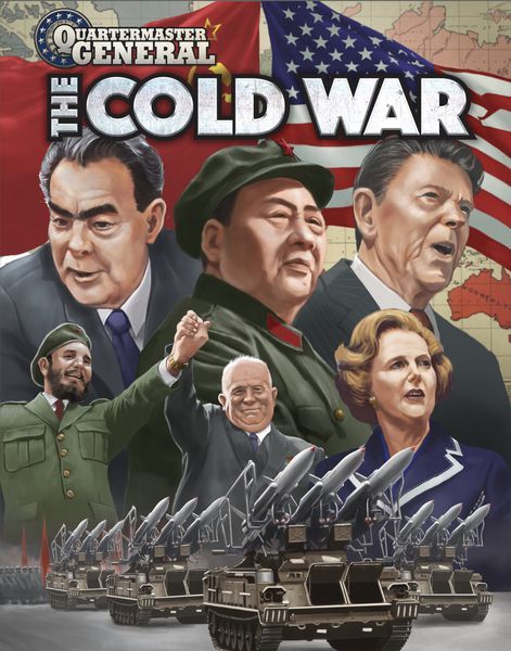 Quartermaster General The Cold War board game cover