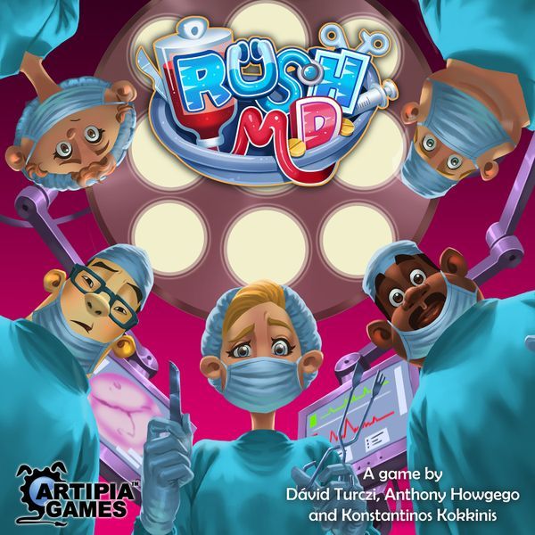 Rush MD Board Game cover