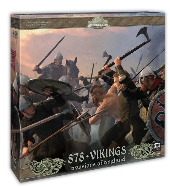 878 Vikings Invasions of England board game