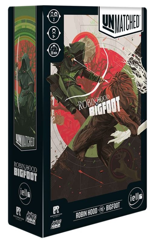 Unmatched Robin Hood vs Bigfoot (Iello Edition) cover