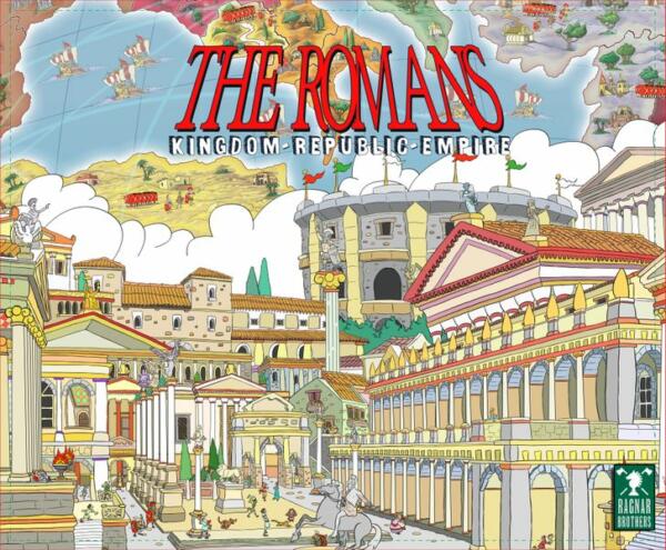 The Romans Board Game box artwork