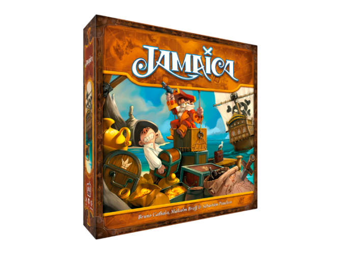 Jamaica Board Game 2nd Edition cover artwork