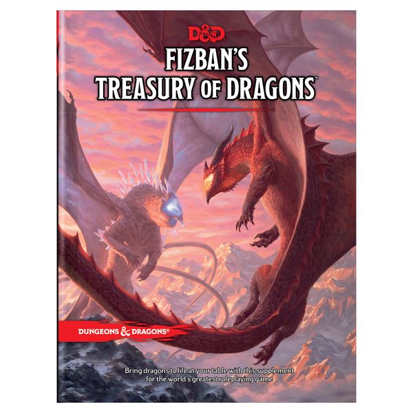 Dungeons and Dragons: Fizbans Treasury of Dragons cover artwork