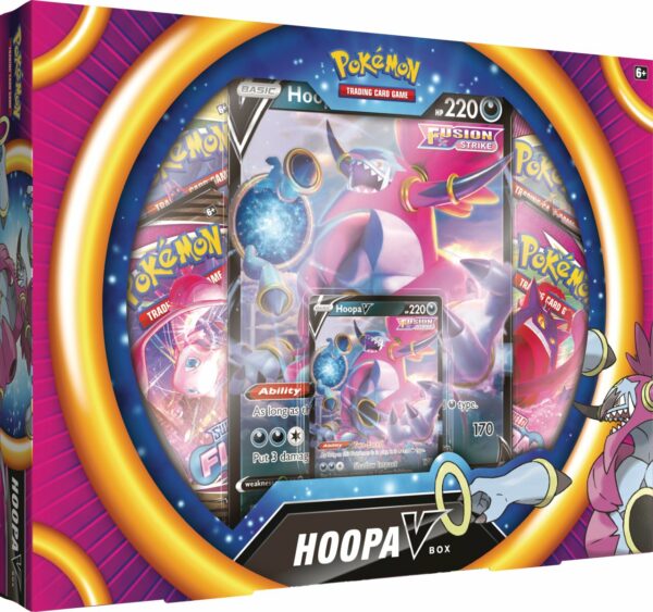 Pokémon TCG Hoopa V Box design