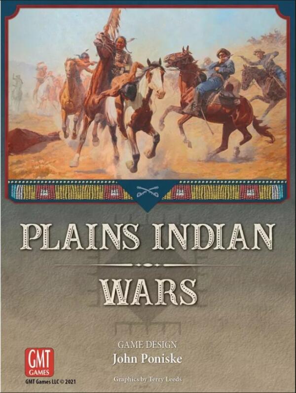 Plains Indian Wars Board Game (GMT Games) cover