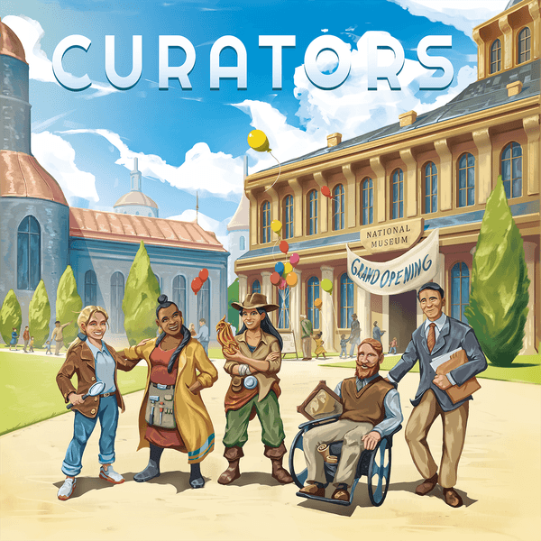 Curators Board Game (Little Rocket Games) cover