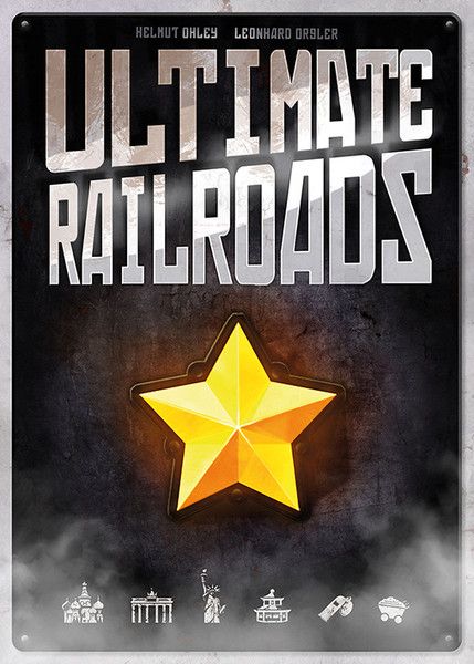 Ultimate Railroads (ZMan Games) cover