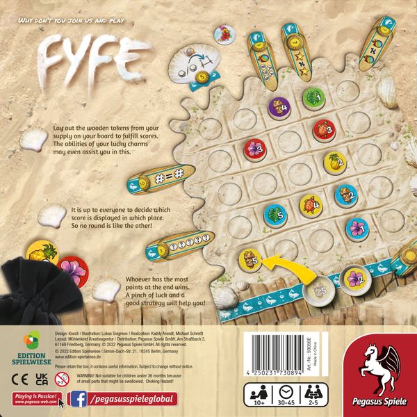FYVE (Edition Spielwiese) backcover