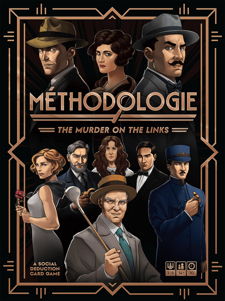 Methodologie The Murder on the Links cover