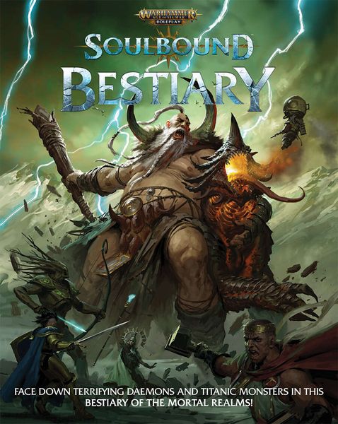 Warhammer Age of Sigmar Soulbound Bestiary cover