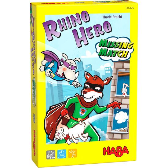 Rhino Hero Missing Match (HABA Spiele) cover