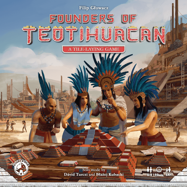 Founders of Teotihuacan (Board and Dice) cover