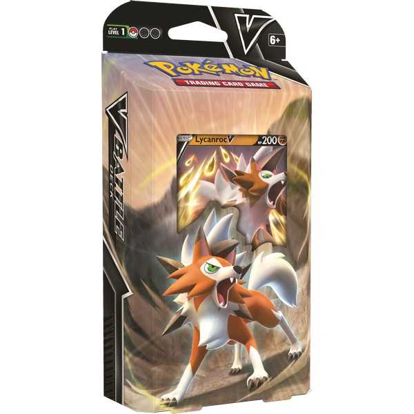 Pokémon TCG: Lycanroc V Battle Deck box