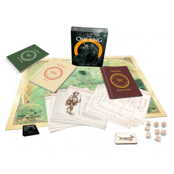 The One Ring Starter Set contents
