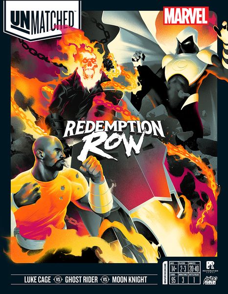 Unmatched Redemption Row (Restoration Games) cover