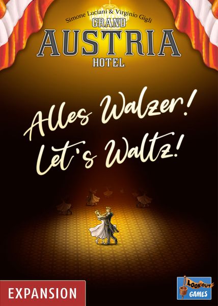 Grand Austria Hotel Lets Waltz (Lookout Spiele) cover