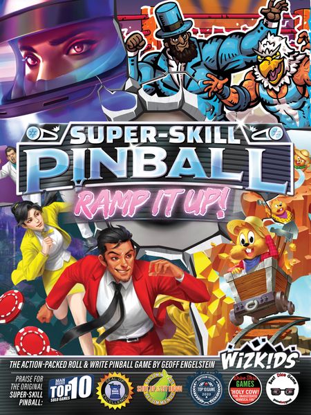 Super-Skill Pinball Ramp it Up (Wizkids Games) cover