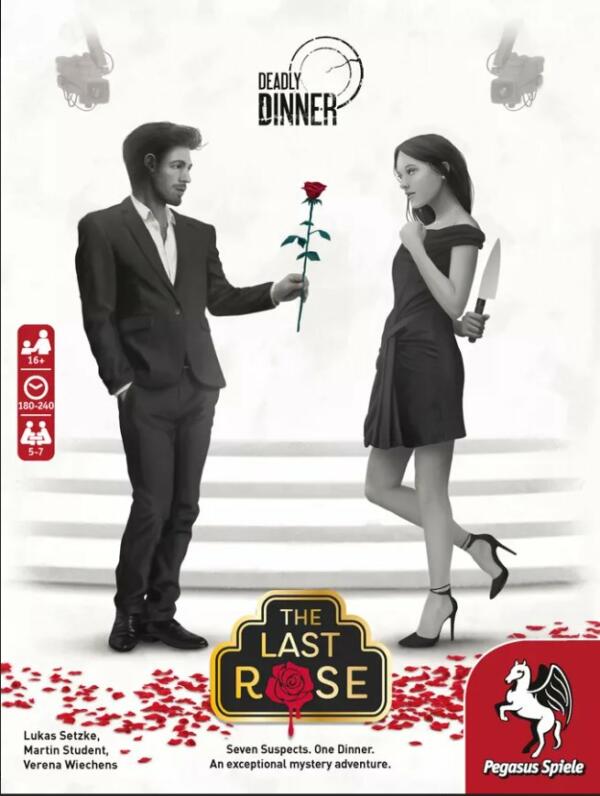 Deadly Dinner The Last Rose cover