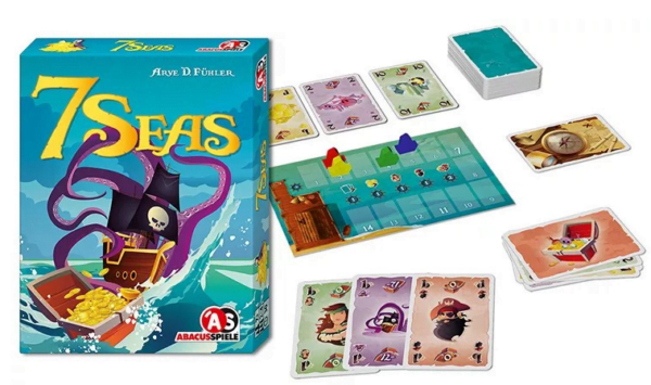 7Seas (Abacusspiele) components