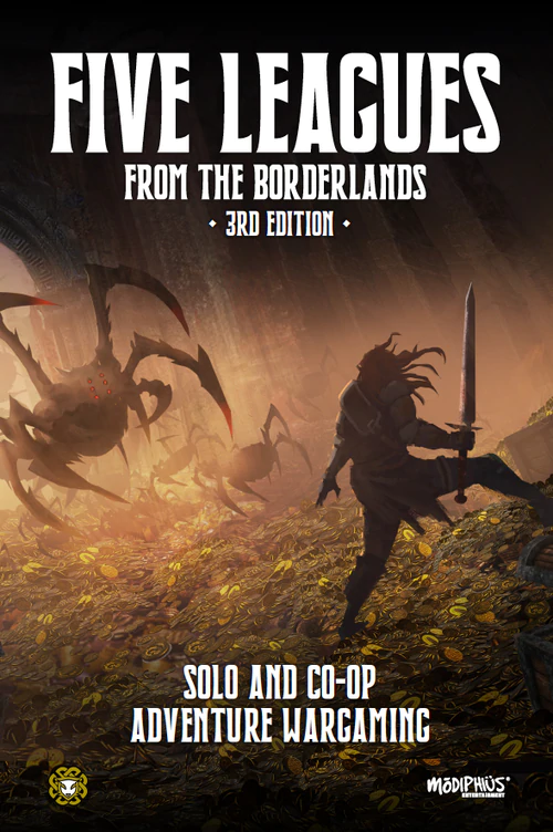 Five Leagues From the Borderlands (3rd Edition) Cover