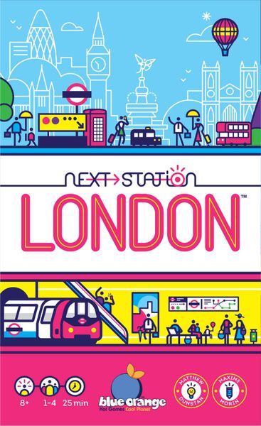 Next Station London (Blue Orange Games) box